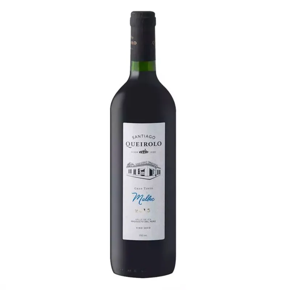 VINO SANTIAGO QUEIROLO MALBEC X 750ML
