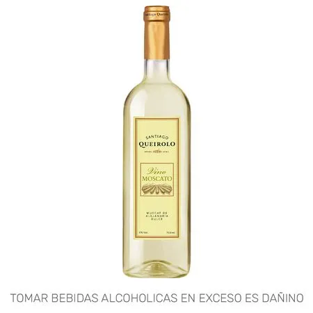 VINO SANTIAGO QUEIROLO MOSCATO X 750ML