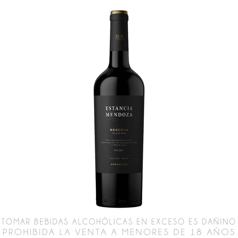 VINO ESTANCIA MENDONZA RESERVA MALBEC X 750ML