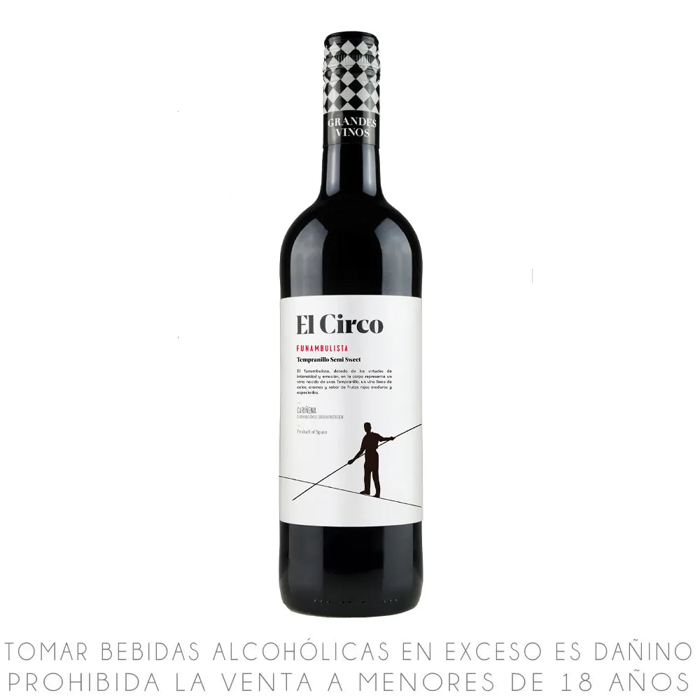 VINO EL CIRCO FUNAMBULISTA TEMPRANILLO X 750ML