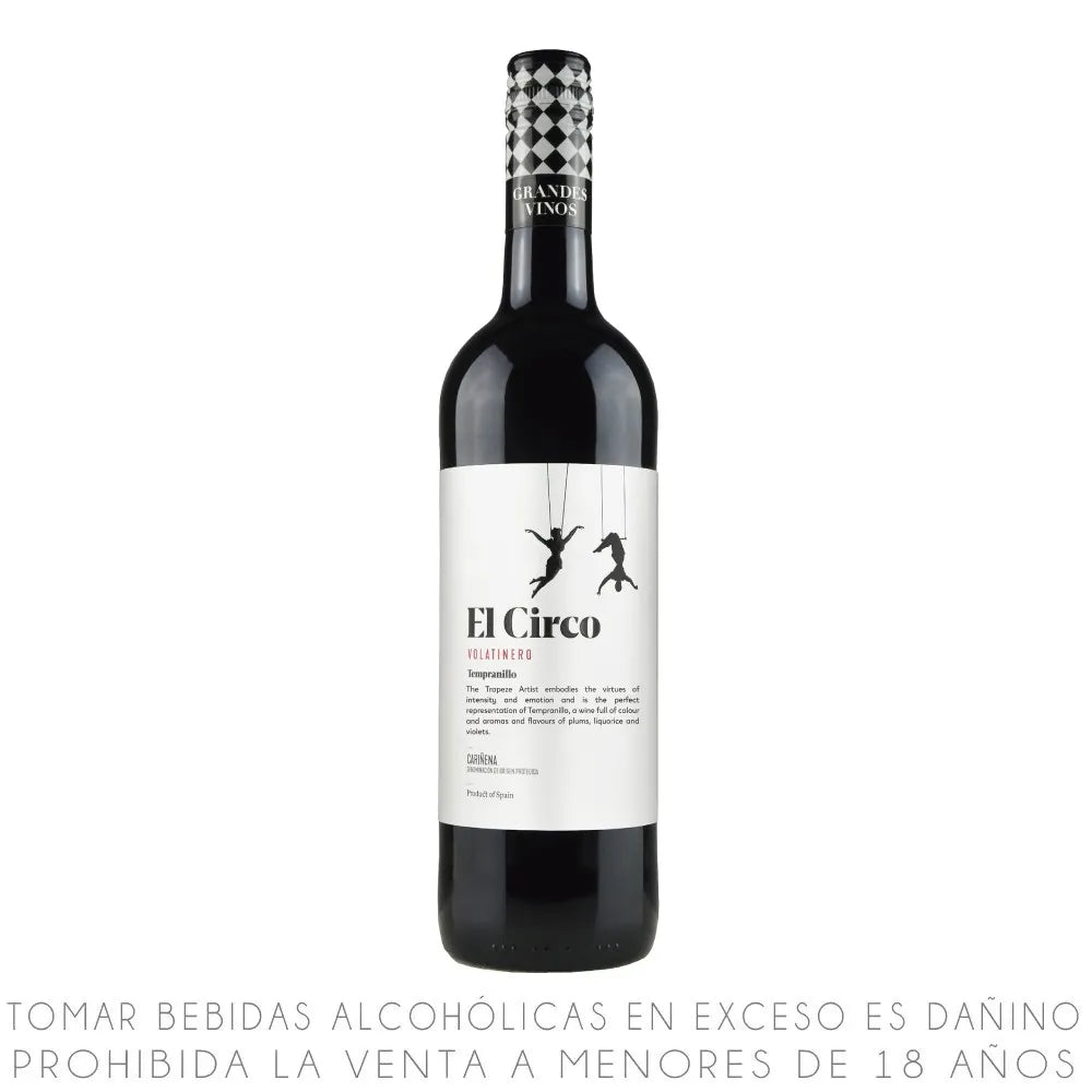 VINO EL CIRCO VOLANTINERO TEMPRANILLO X 750ML