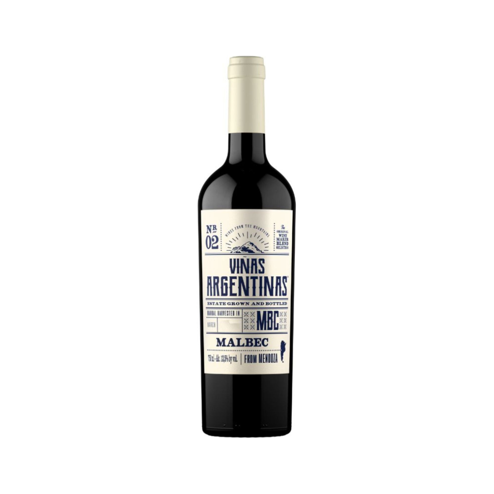 VINO VIÑAS ARGENTINAS N°2 MALBEC X 750ML
