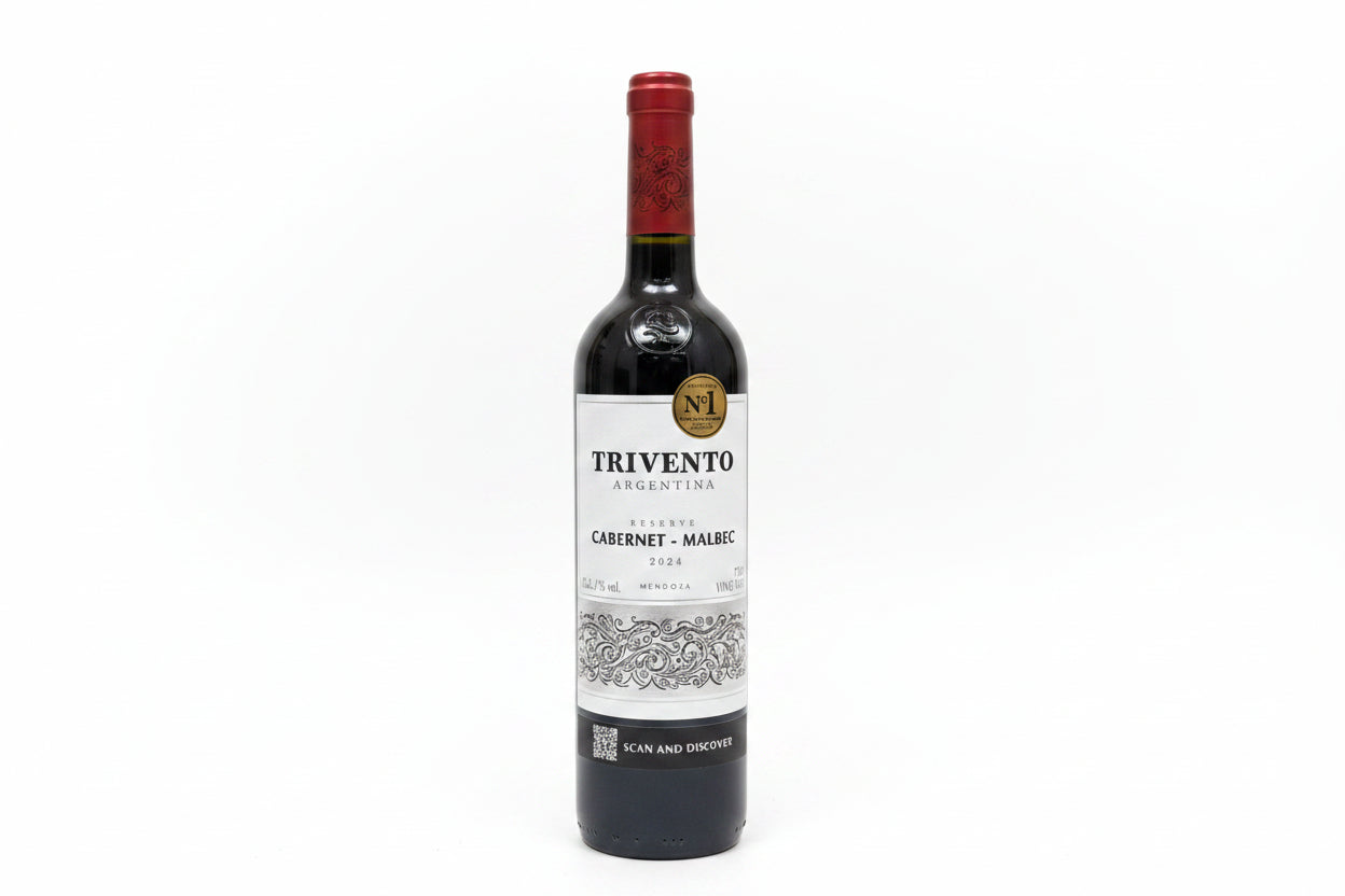 VINO TRIVENTO RESERVE CABERNET- MALBEC 750ML
