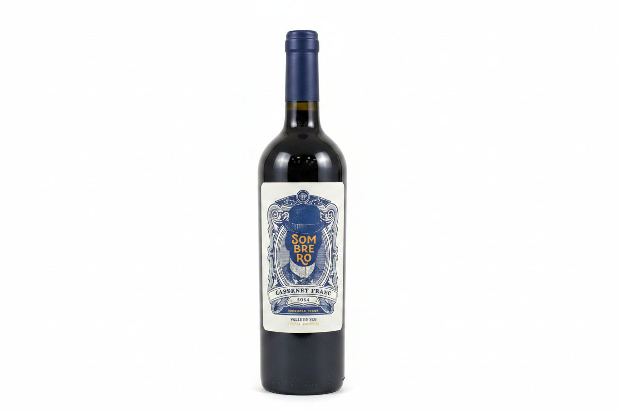 VINO SOMBRERO CABERNET FRANC X 750ML