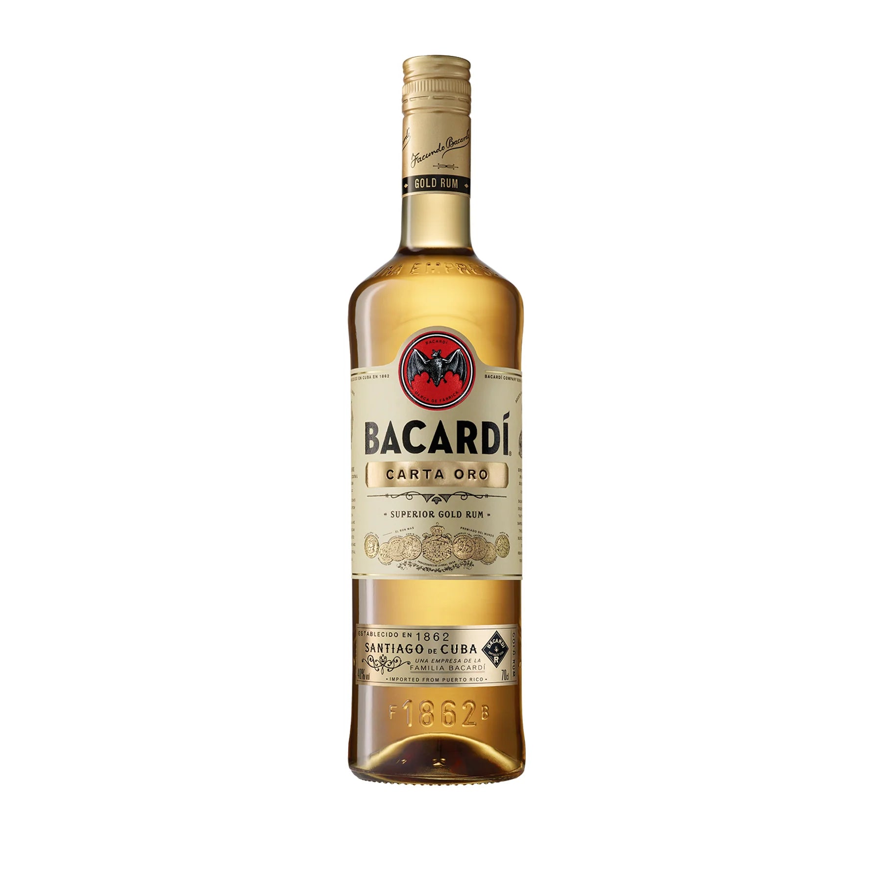 BACARDI CARTA ORO X 980ML