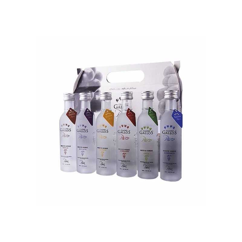 PACK CUATRO GALLOS M/V MINIATURAS X 50ML