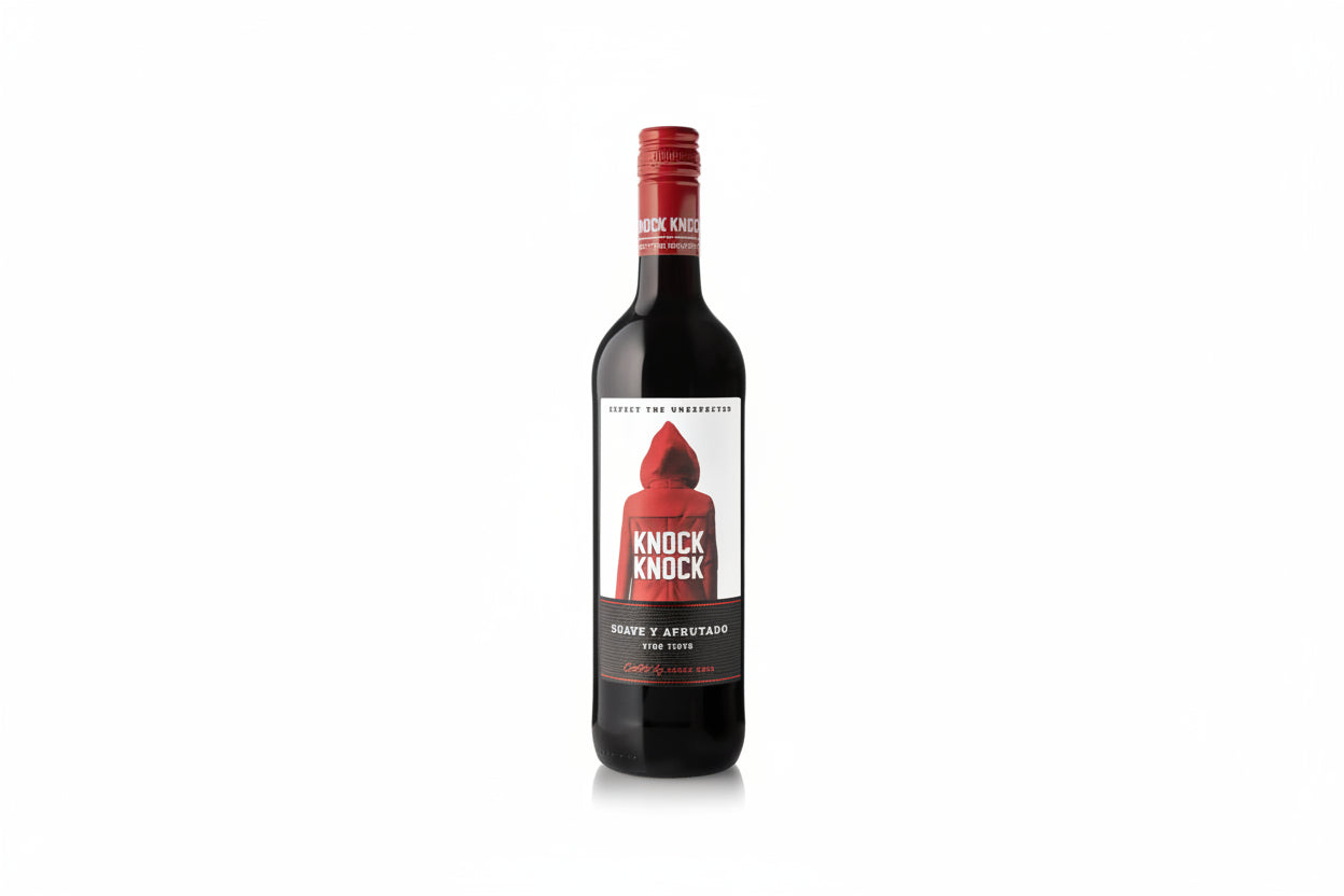 VINO KNOCK KNOCK TINTO TEMPRANILLO X 750ML