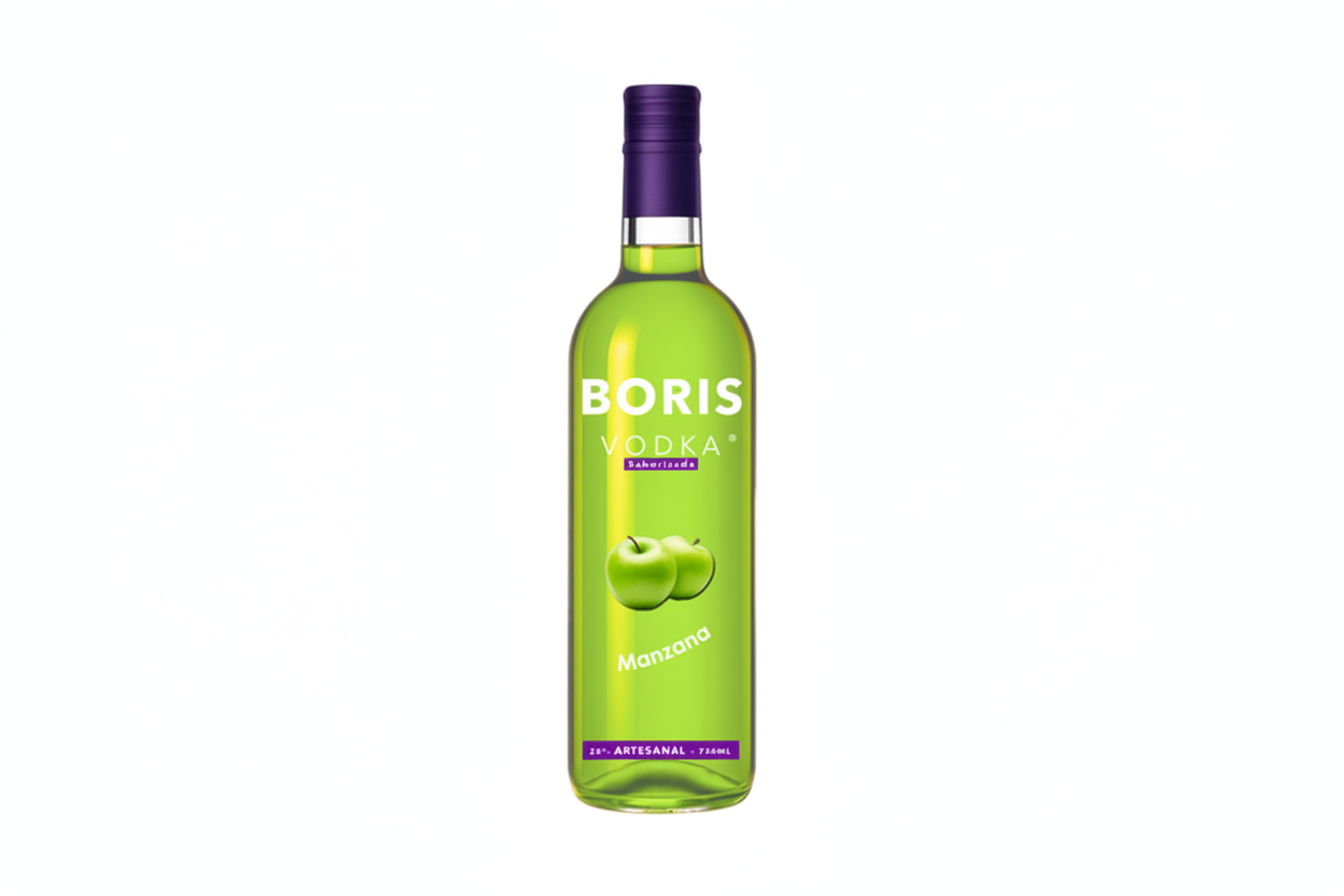 VODKA BORIS MANZANA X 750ML