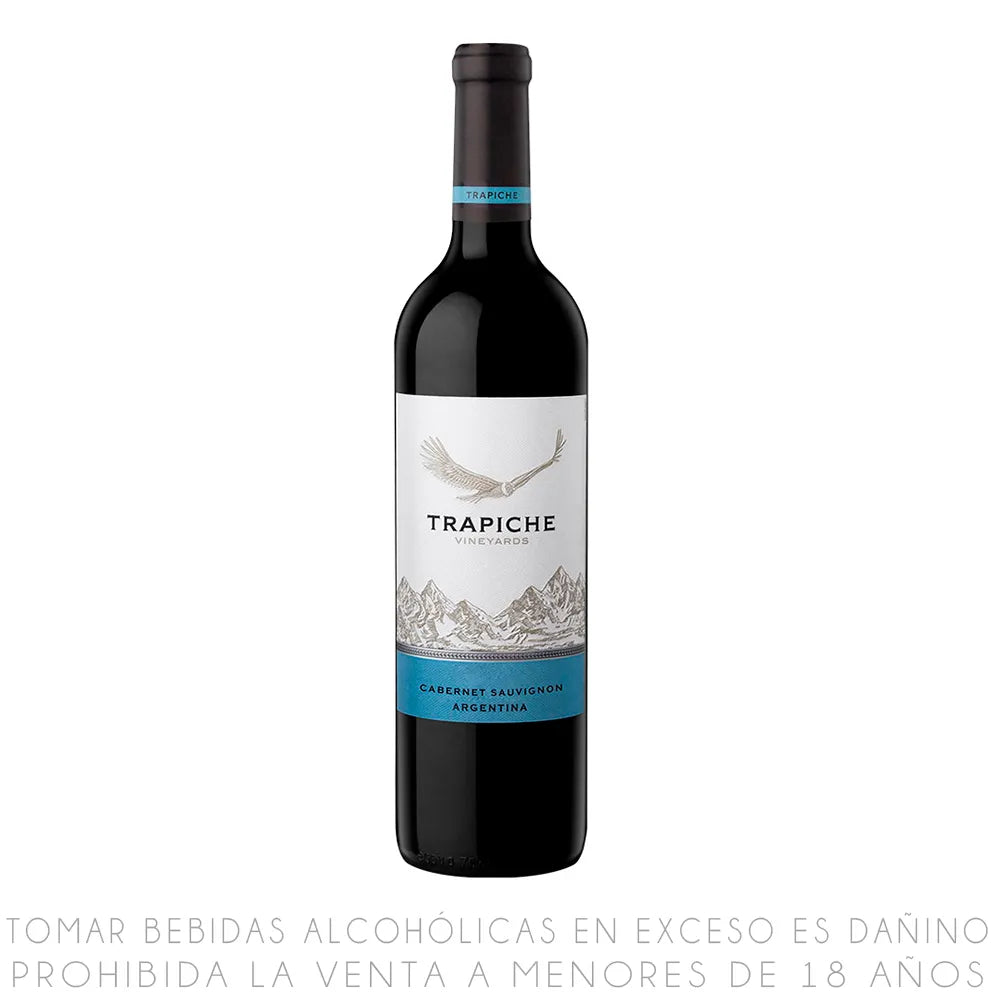 VINO TRAPICHE VINEYARDS CABERNET SAUVIGNON X 750ML