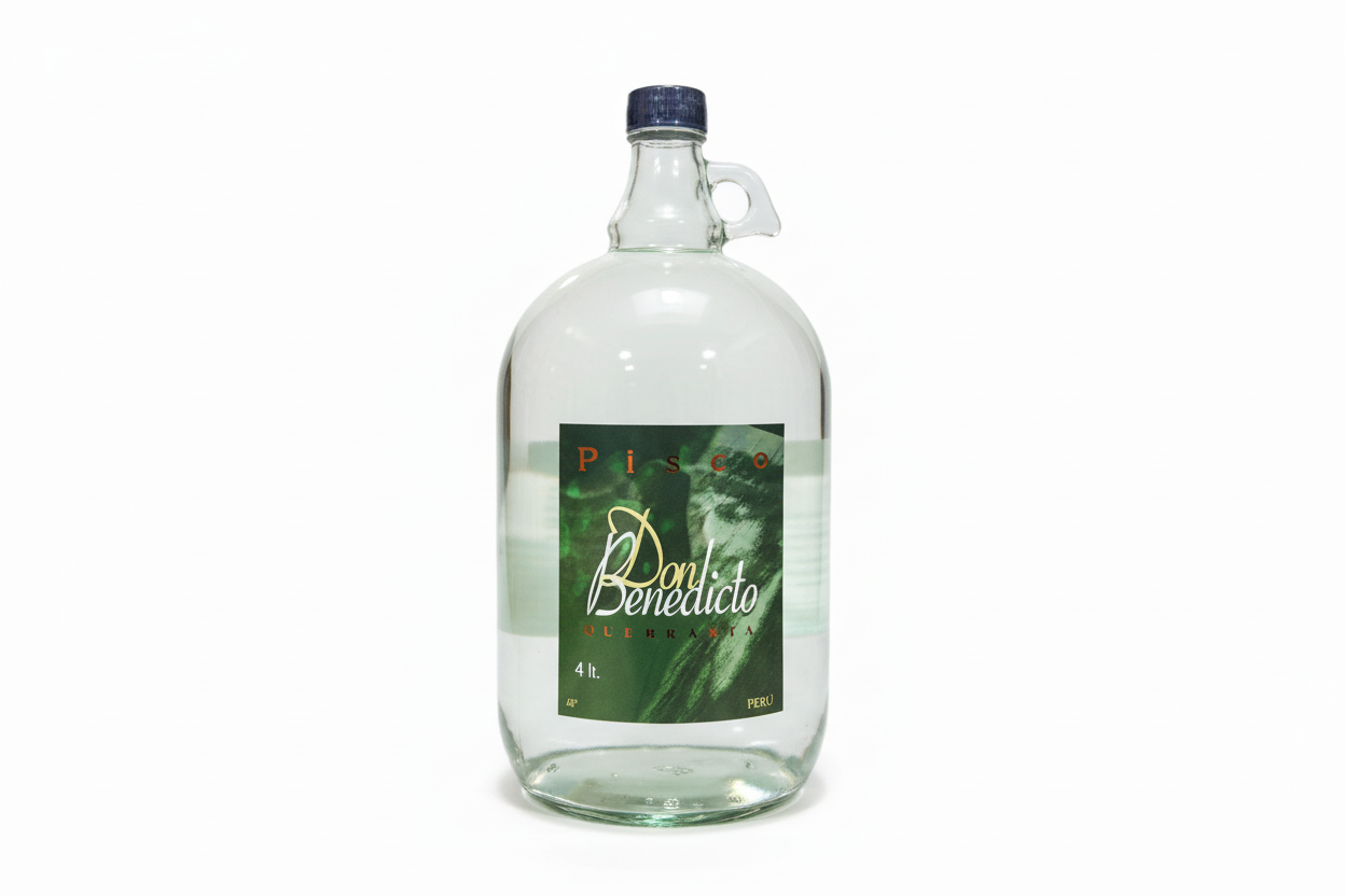 PISCO DON BENEDICTO QUEBRANTA X 4L