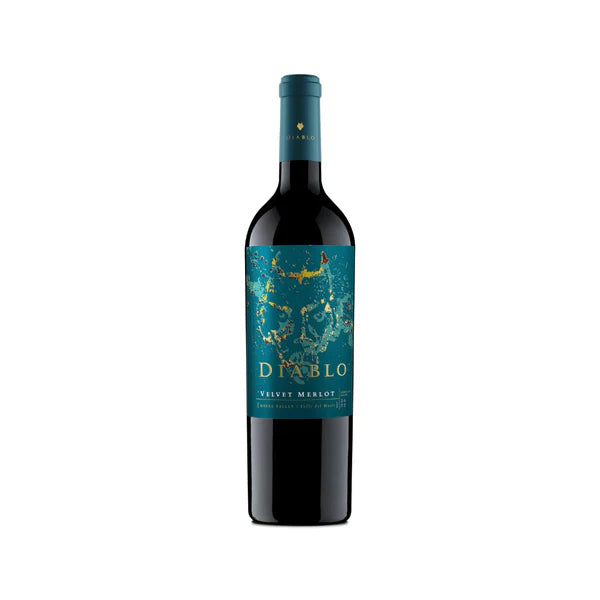 VINO DIABLO VELVET MERLOT X 750ML