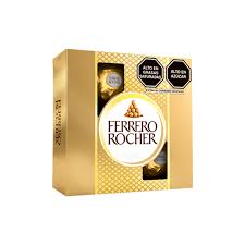 CHOCOLATE FERRERO ROCHER T4 X 50GR
