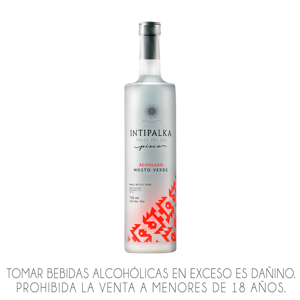 PISCO INTIPALKA M/V ACHOLADO X 750ML