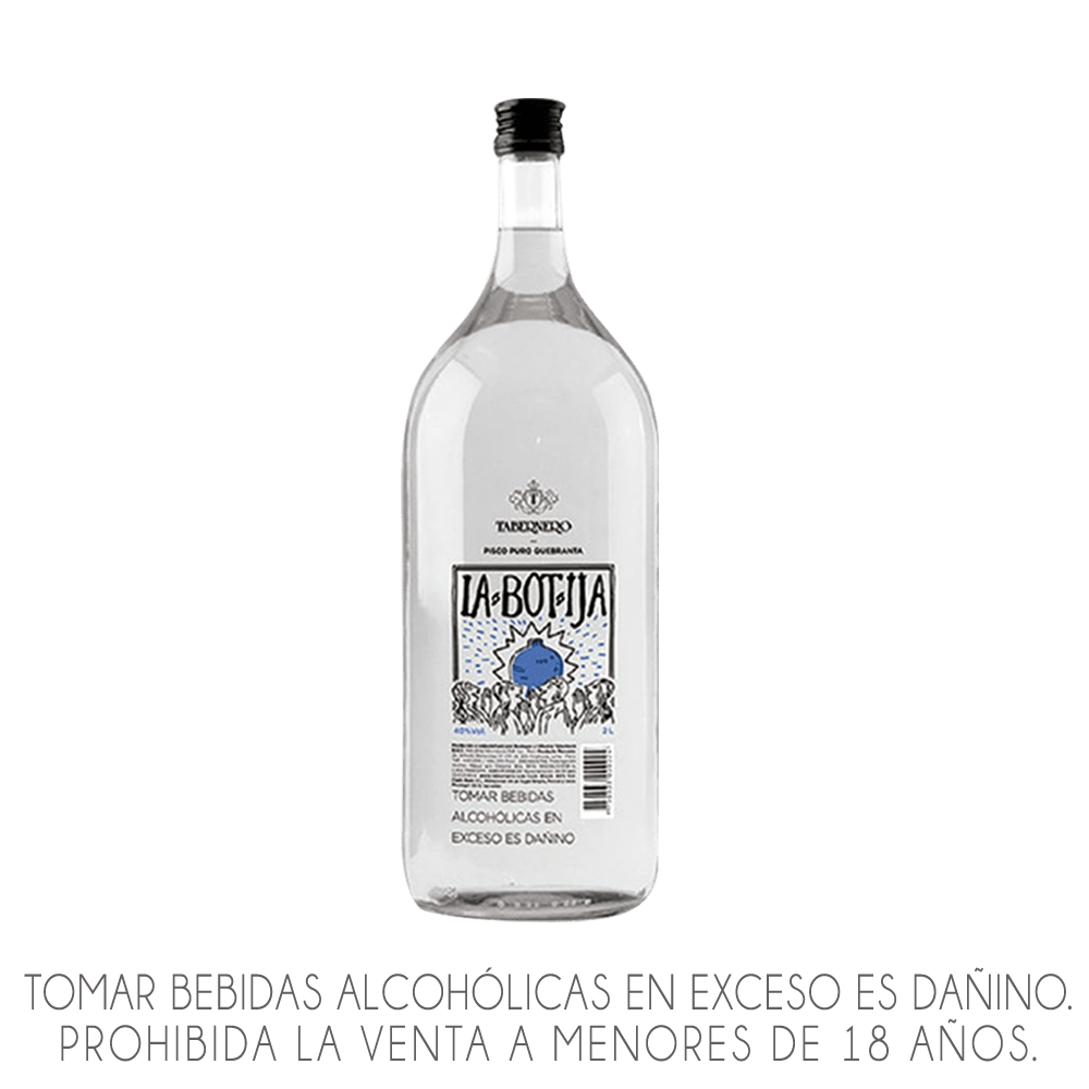 PISCO LA BOTIJA QUEBRANTA X 2L