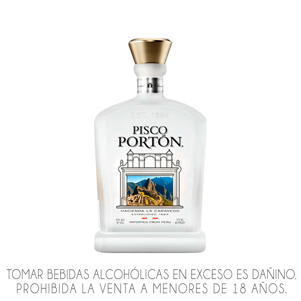 PISCO PORTON M/V ACHOLADO X 375ML