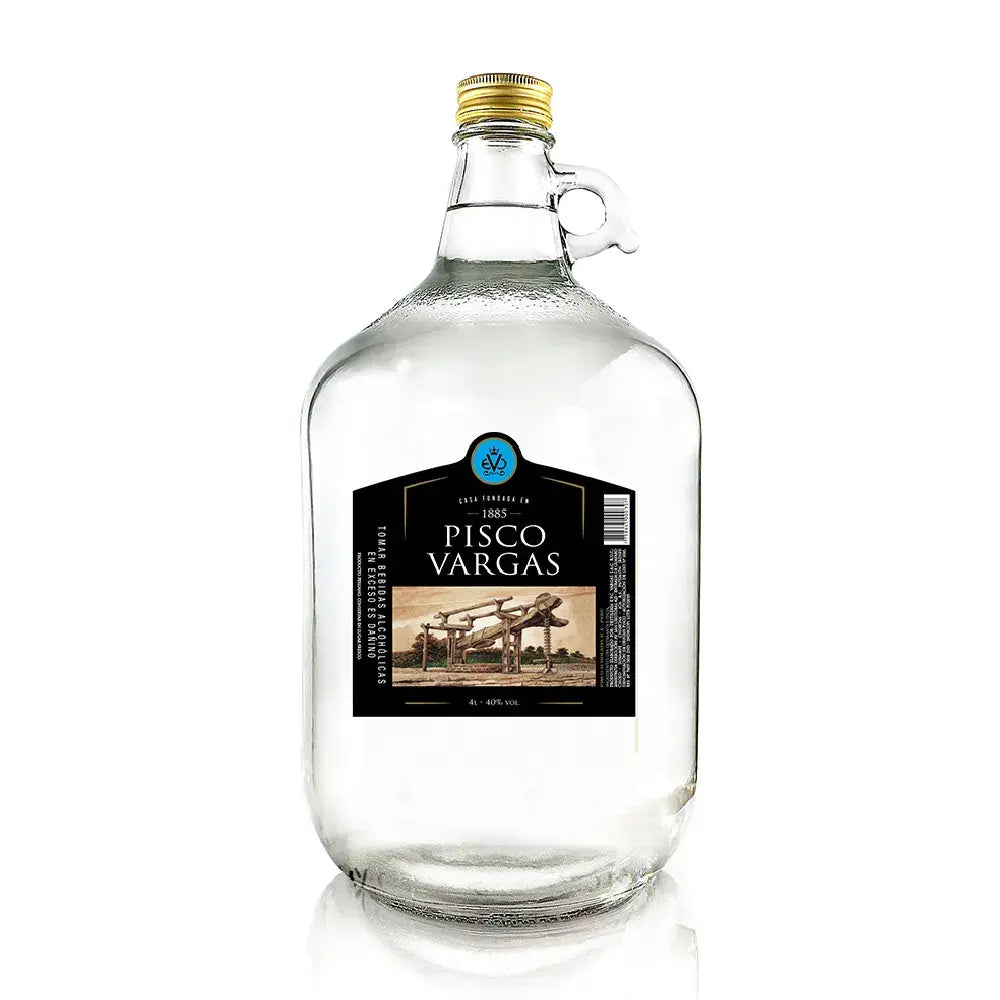PISCO VARGAS PURO X 4L