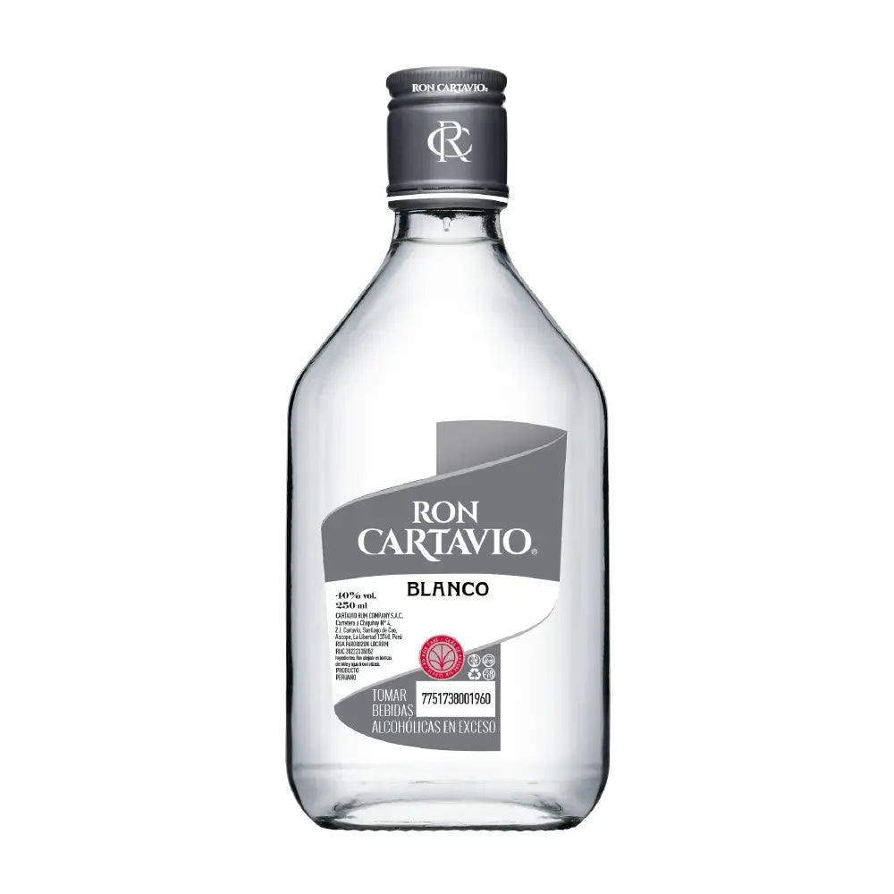 RON CARTAVIO BLANCO X 250ML