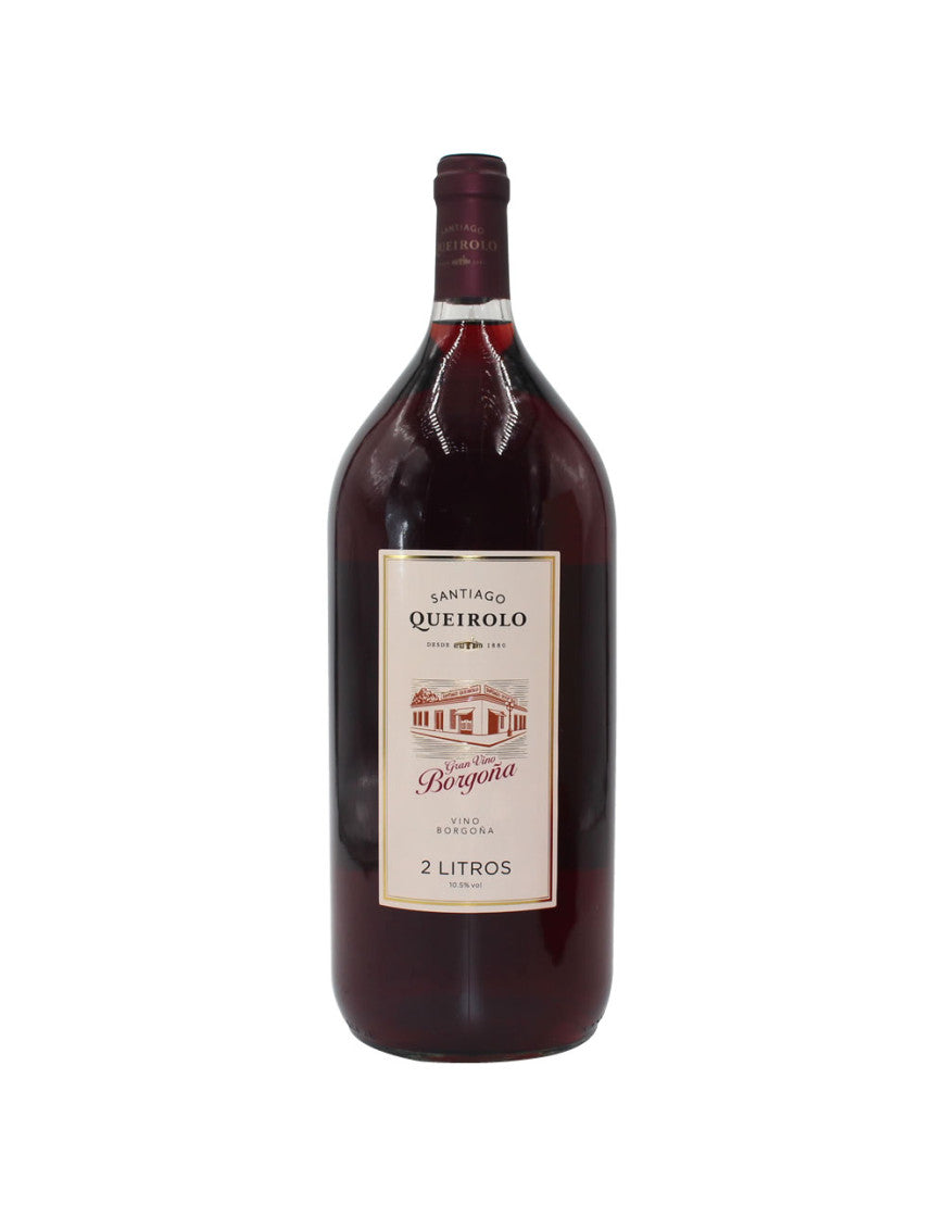 VINO SANTIAGO QUEIROLO BORGOÑA VIDRIO X 2 LITROS