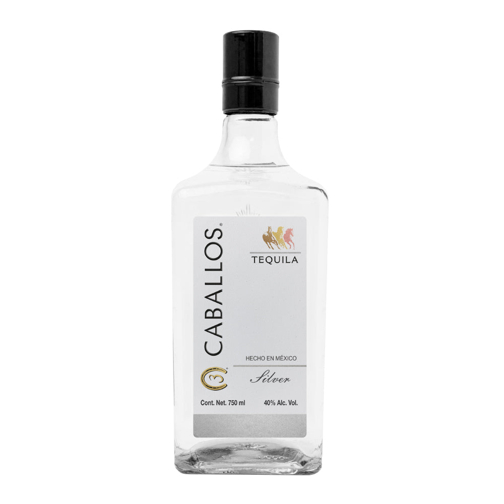 TEQUILA 3 CABALLOS BLANCO X 750ML
