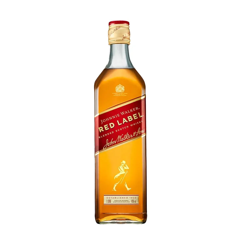 WHISKY JHONNIE WALKER RED LABEL X 1L