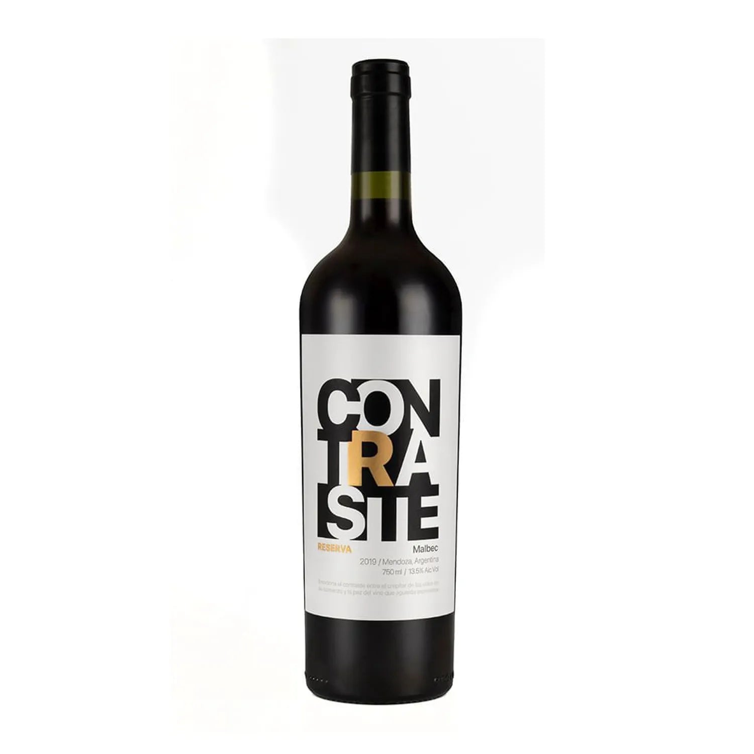 VINO CONTRASTE RESERVA MALBEC X 750ML