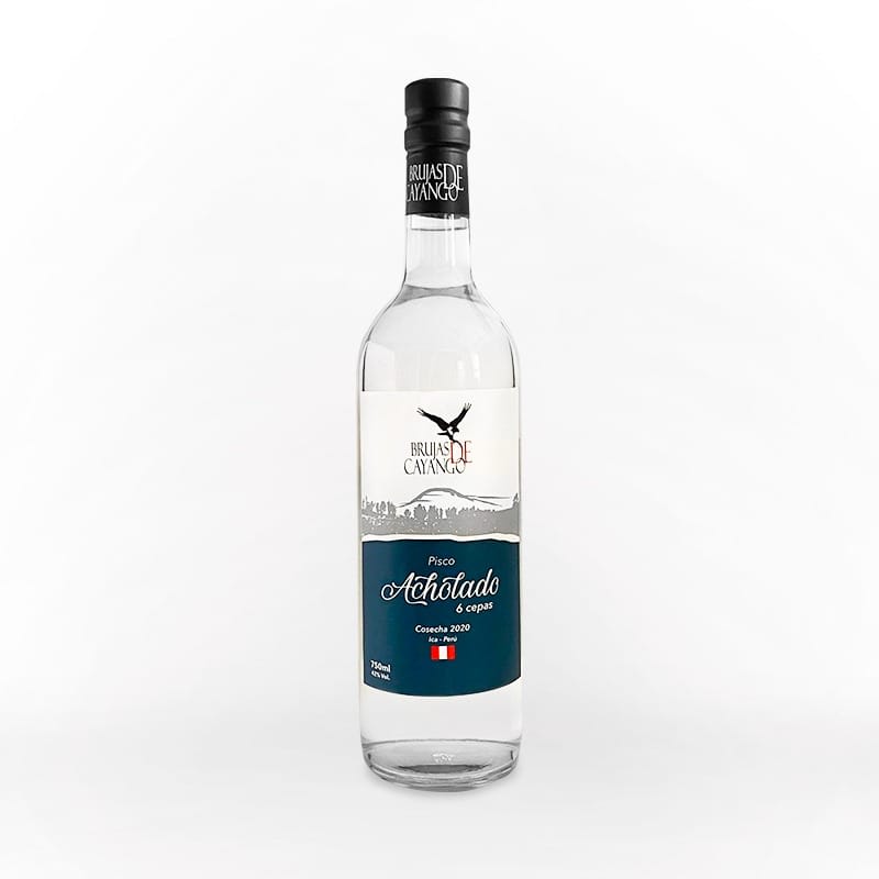 PISCO BRUJAS DE CAYANGO ACHOLADO X 750ML